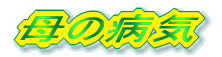 ��̕a�C